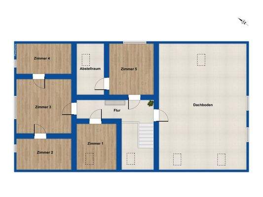 Grundriss Obergeschoss