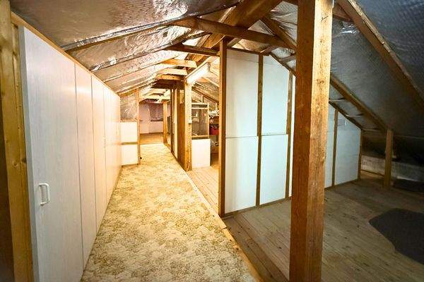 Dachgeschoss unausgebaut