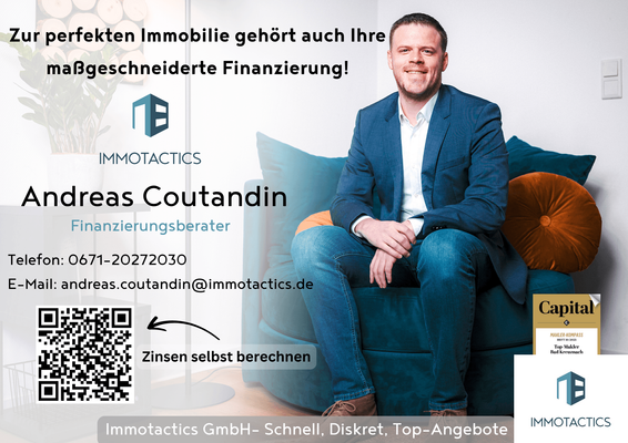 Ihr Finanzierungsberater Andreas Coutandin