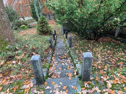 Treppe zum Badehaus