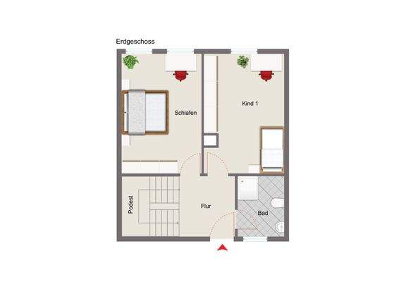 Grundriss Erdgeschoss