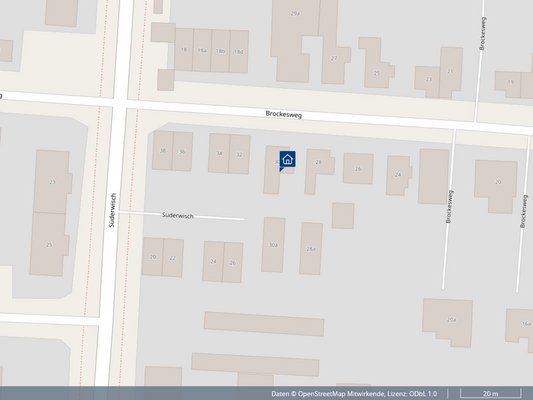 ruhige Lage im Brockesweg