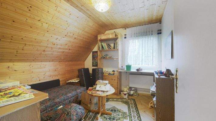 Kinderzimmer im Dachgeschoss