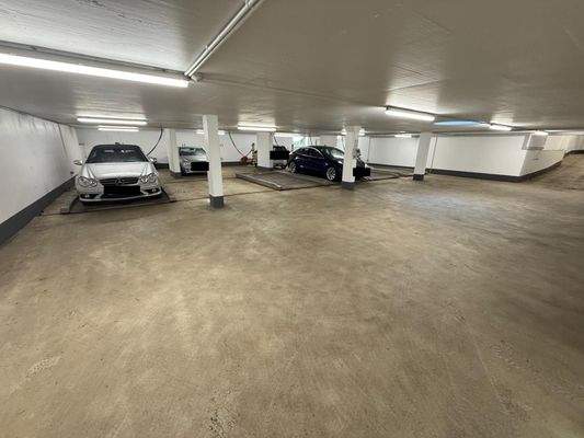 Tiefgaragenausschnitt