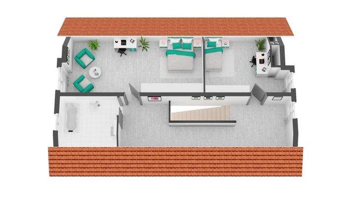 Grundriss Dachgeschoss