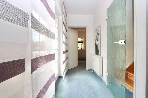 Der Flur im Obergeschoss