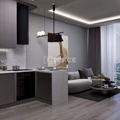 Investment Apartments Near the Metro in İstanbul Kağıthane