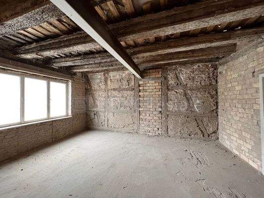 Entkernte Fläche Vorderhaus