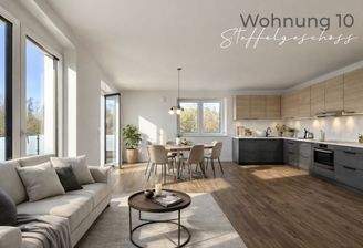 Wohnküche Beispiel (WE 10)