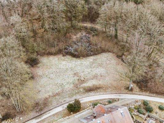 Grundstück Drohnenansicht