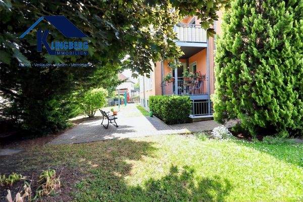 Blick Gartenbereich / Balkonanlagen