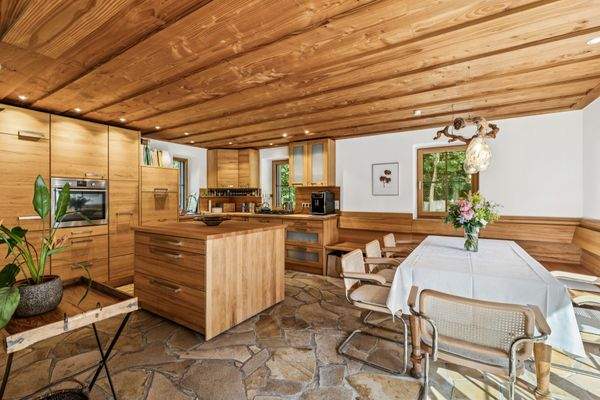 Küche und Essbereich