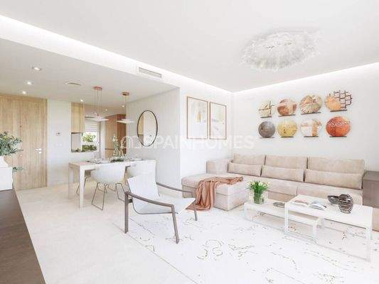 Large Terraces Apartments within Golf Resort in Mijas