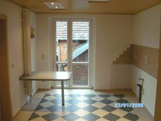 Küche WE EG mit Terrasse