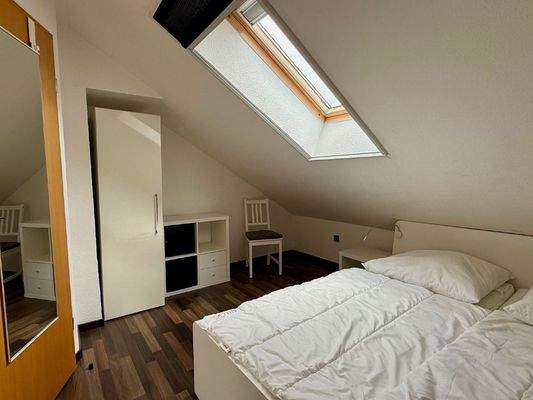 Schlafzimmer 3 im Dachgeschoss
