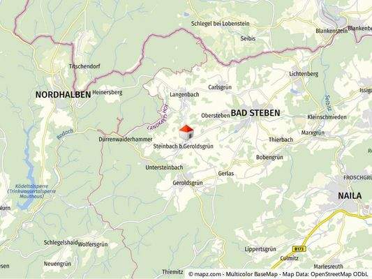 Geolyzer Kartenausschnitt