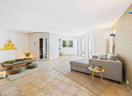 Wellnessbereich (Wohnbeispiel)