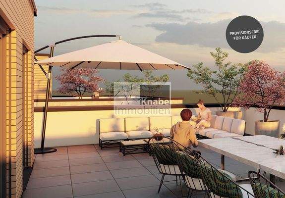 Herrliche Dachterrasse!