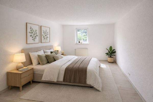 Schlafzimmer (Möblierungsbeispiel)