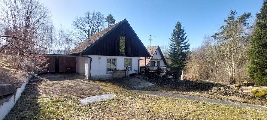 Anbau Ansicht Garten