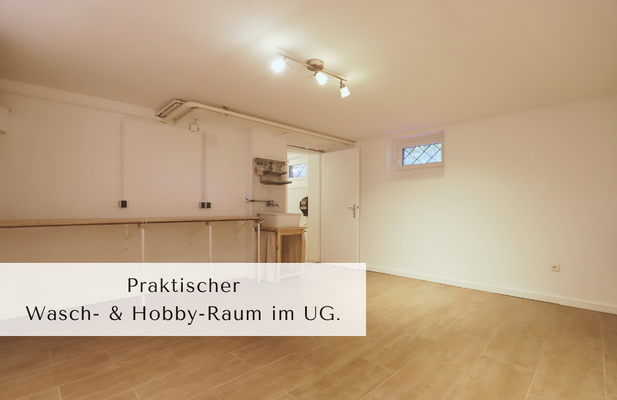 Wasch- und Hobby-Raum UG Einfamilienhaus Badenweiler