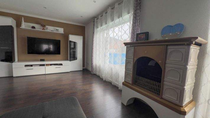 Wohnen, Aussicht zum Balkon