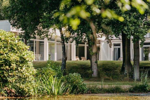 Leben in einer Villa im Grünen