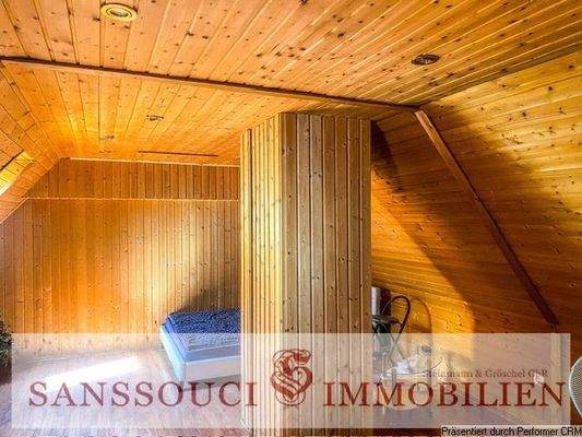 Schlafzimmer im Dachgeschoss