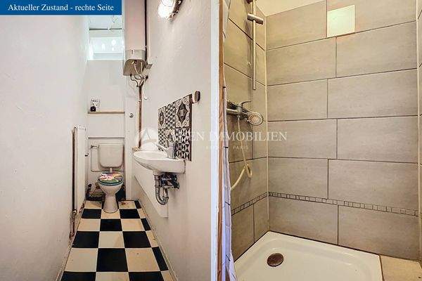 WC und Dusche - rechte Seite