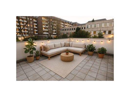 Ansicht II: Terrasse