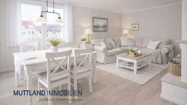 Gestaltungsmöglichkeit Essbereich mit angrenzendem Wohnbereich