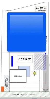 Teilungsentwurf + opt. Bauplan