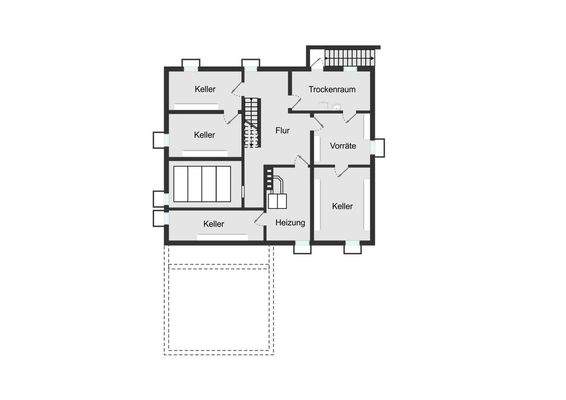 Grundriss Kellergeschoss