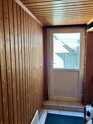 Zugang vom Keller in den Garten