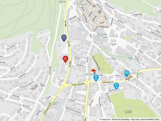 Geolyzer Kartenausschnitt