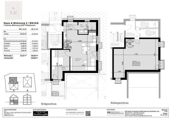 Grundriss - Möblierung dient nur zur Illustration