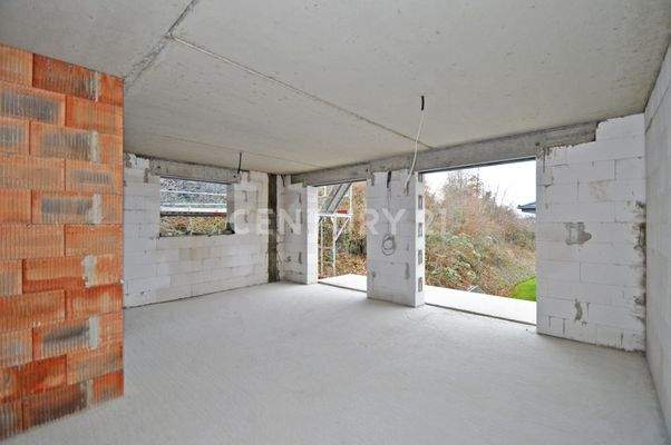 Wohnbereich mit Balkon