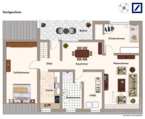 Dachgeschoss Vorderhaus