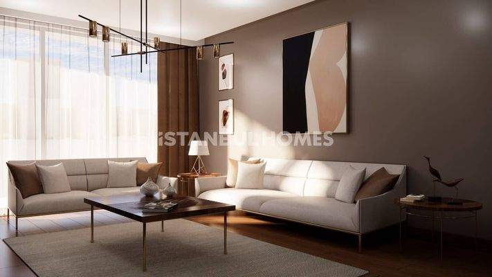 Flats in Complex with Pools and Lake Views in Istanbul Buyukcekmece