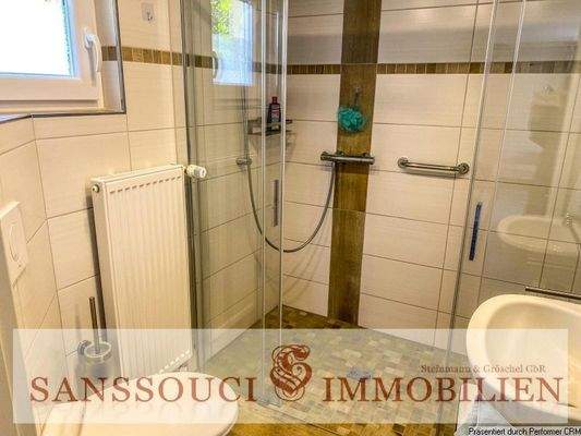 Duschbad in der Einliegewohnung