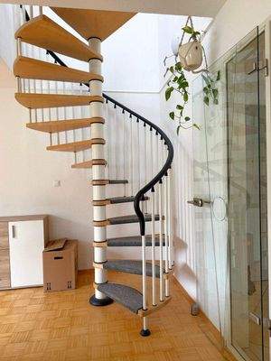 Treppenaufgang Dachgeschoss