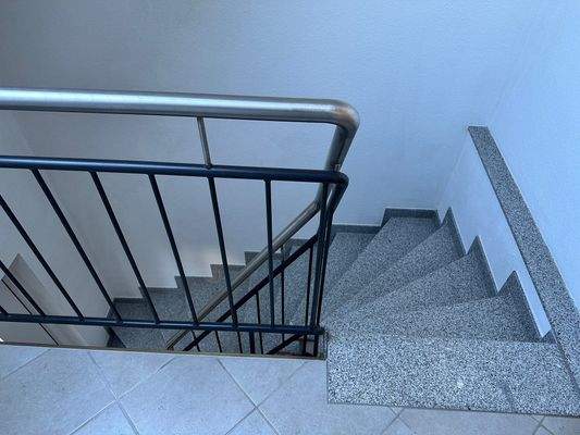 Pflegeleichtes Treppenhaus