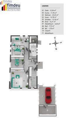 Grundriss Haupthaus