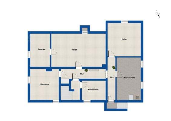 Grundriss Kellergeschoss