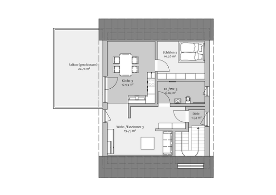  möglicher Grundriss