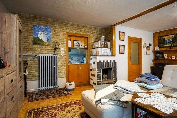 Wohnzimmer Blick in Richtung Küche