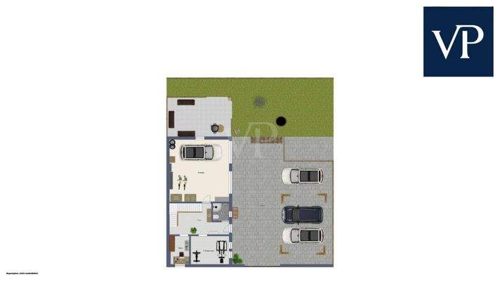 Grundriss EG mit Außenbereich