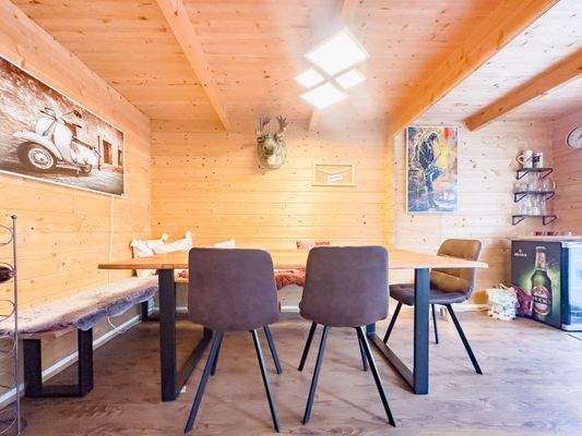 Innenansicht Gartenhaus