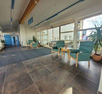 Eingangsbereich zum Verweilen