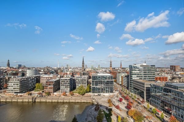 Genießen Sie diesen herausragenden Panoramablick von Ihrem Balkon